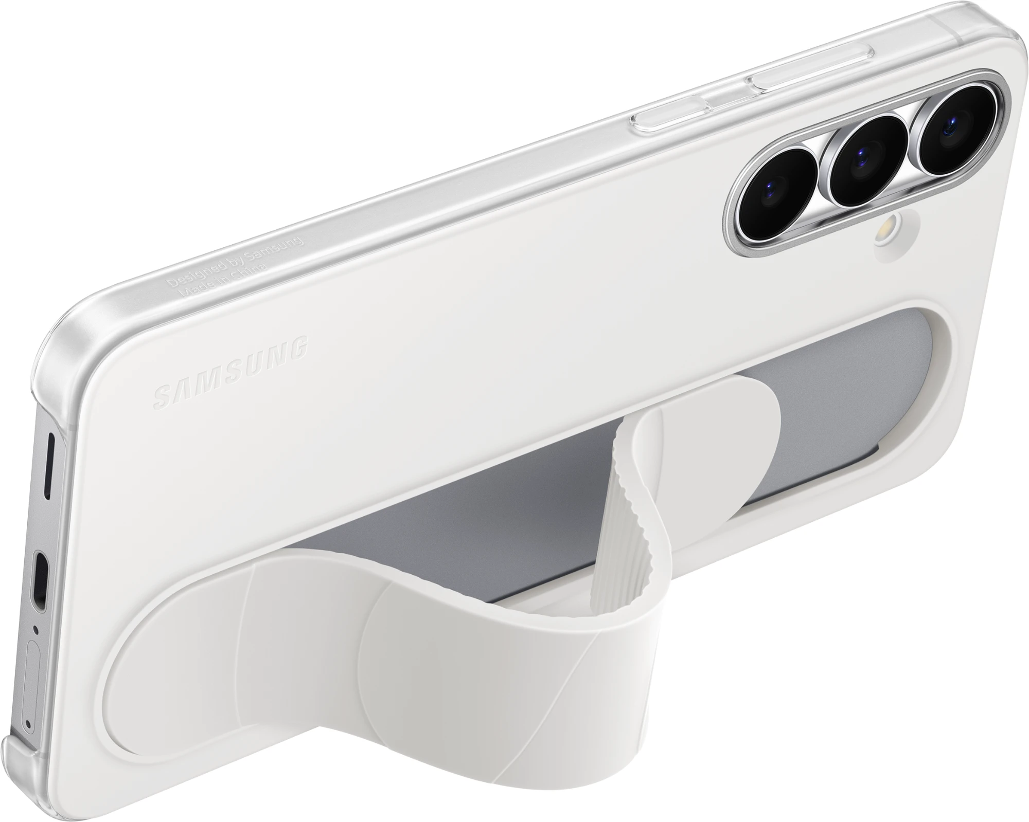 Samsung Standing Grip Case Galaxy S25FE White
